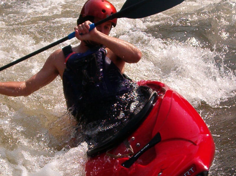 Greg Simpson on the hooch