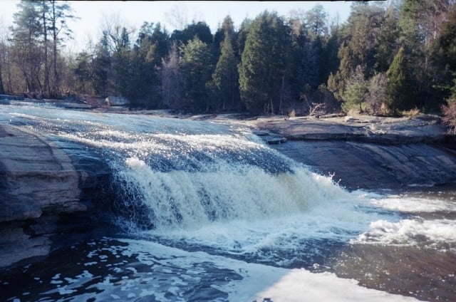 Nottoway Falls Low Water