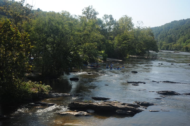 View of Bernard Access from the Bridge