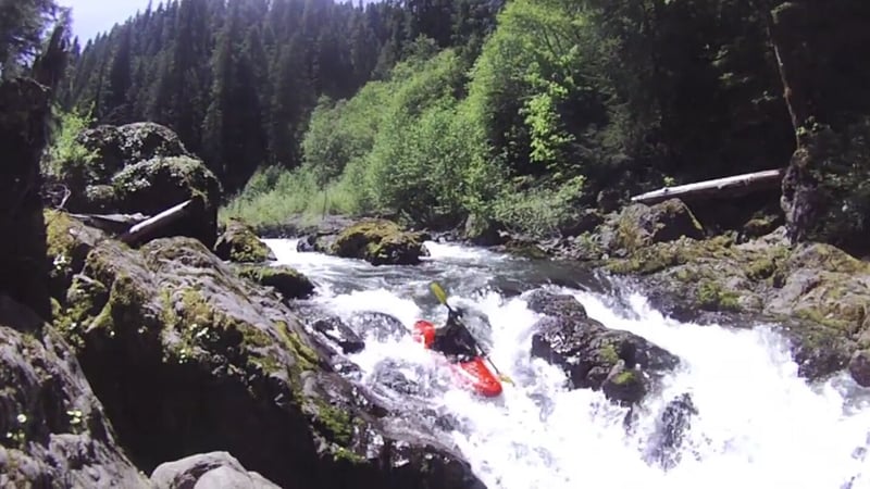  on Santiam, Middle @1. Sheep Creek Rd to Green Peter Reservoir