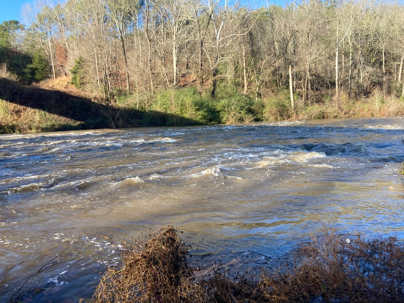 Swift Water at Thickety Creek takeout
