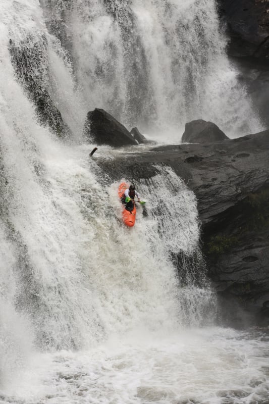 Zach Fraysier Bald River Falls