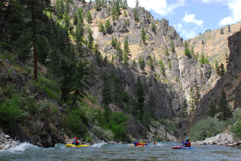 Entering the Canyon