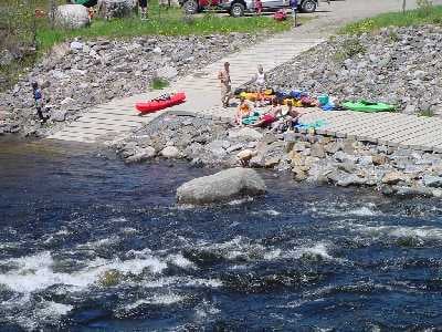 Lunch at Errol Rapids