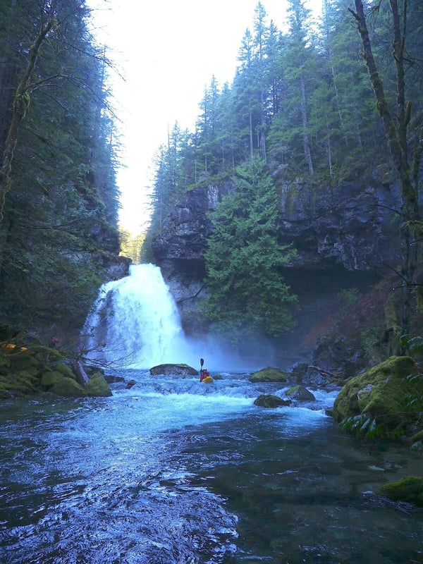  on North Siouxon @Black Hole Falls to Siouxon Confluence