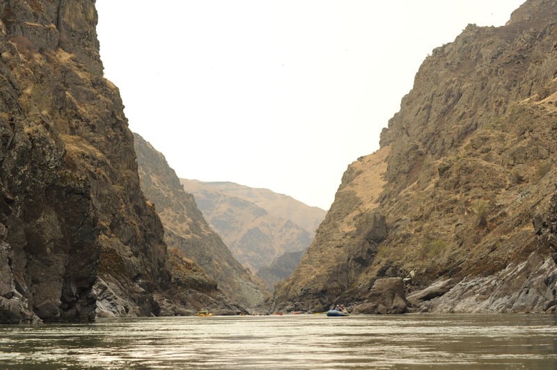 Floating Through Blue Canyon