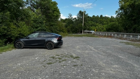 Rt 45 Access Parking upper lot