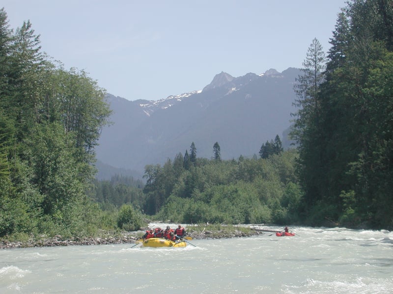 Forest Service rafts