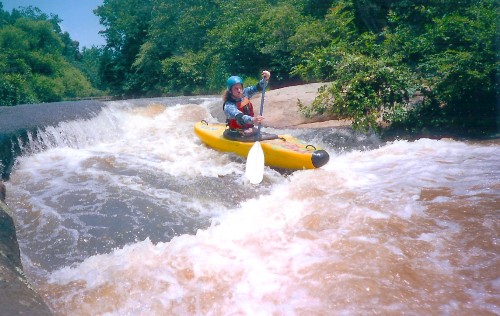 Huff Creek in Fork Shoals