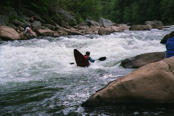 Ender at Cucumber Rapid