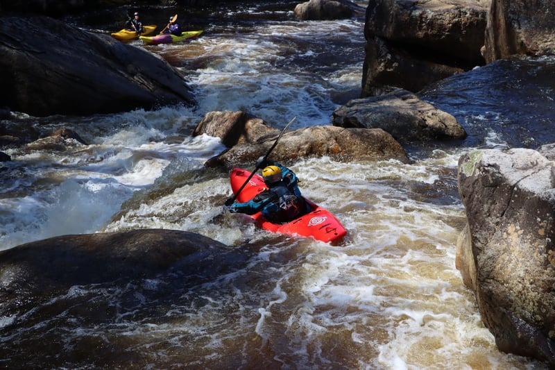 Lower Drop of Tomko around 300 cfs