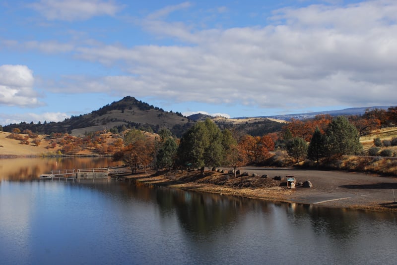 Recreation Site on Irongate Reservoir