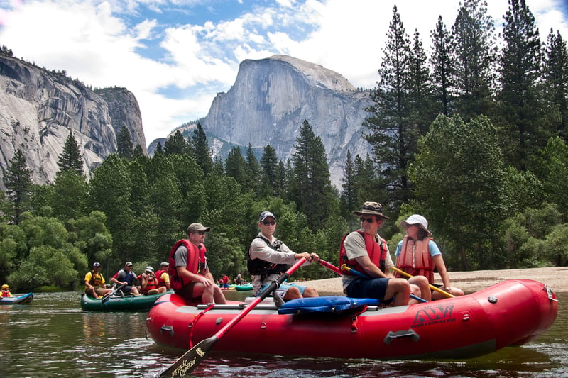 Half Dome from the Merced
