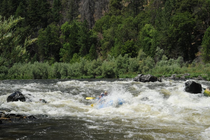 Hit at the Bottom of Upper Savage