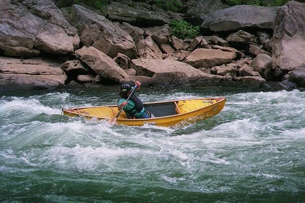 Surfing Cucumber on the Lower Yough
