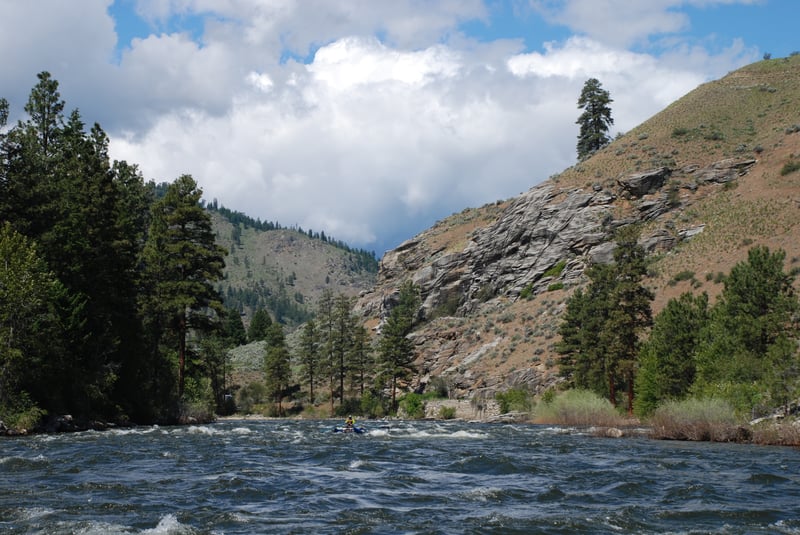 Methow River scenery
