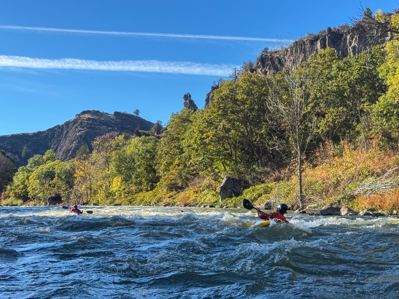 Smaller, in-between rapids