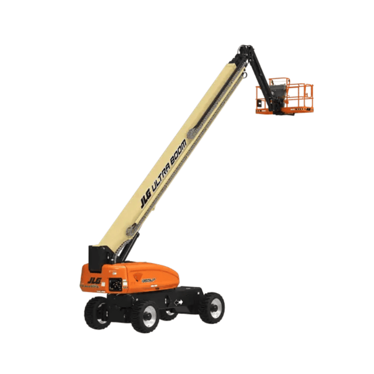Boom lift equipment for rent at Wakarusa Heavy Equipment