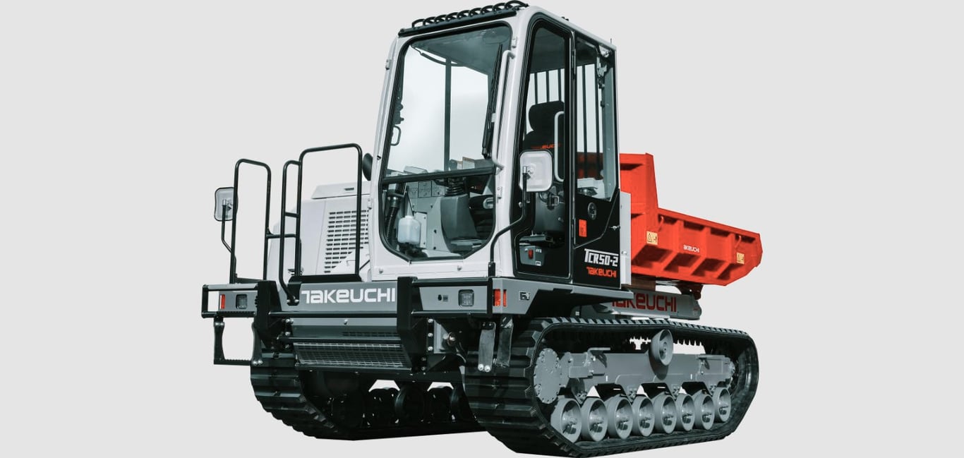 Takeuchi TCR50-2 crawler dumper