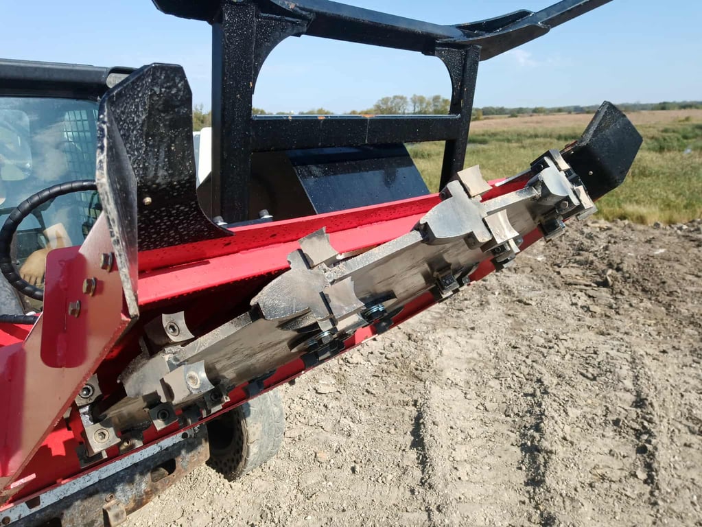 ちーちー Skid Steer Attachment - 2025 GIYI GY-X-DM43 39