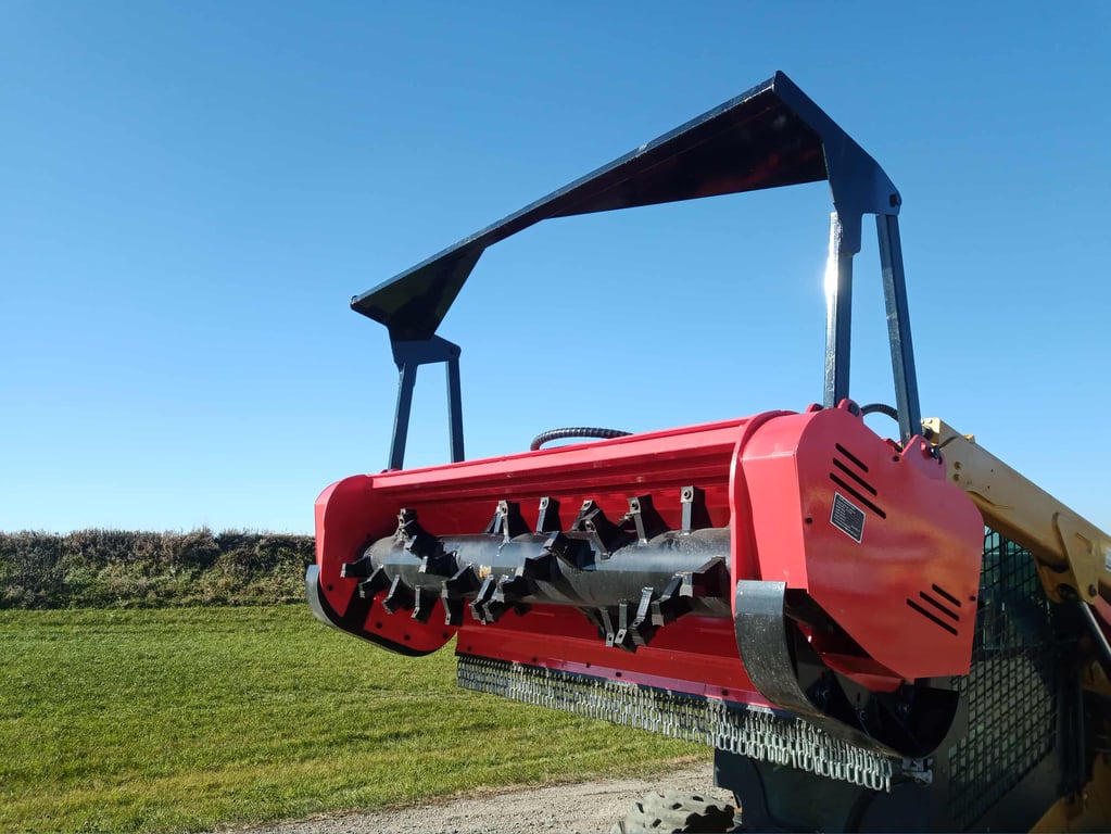 Skid Attachment - NEW 2025 GIYI GY-72X Mulcher for Sale