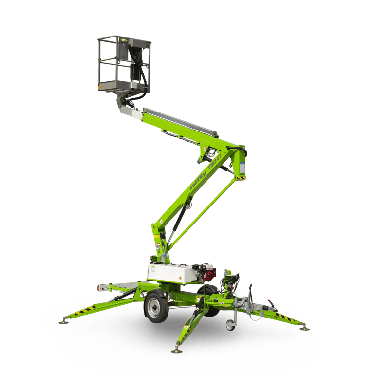 34' Bi-Energy Towable Boom Lift - Niftylift TM34T for Rent | 212