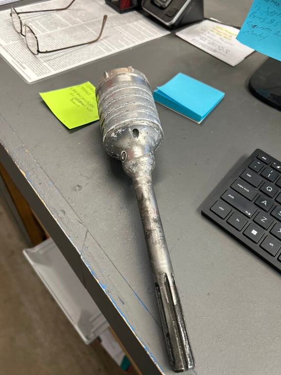 Concrete drill bit 2 1/2 for Rent | Done Right Concrete Supplies & Rentals