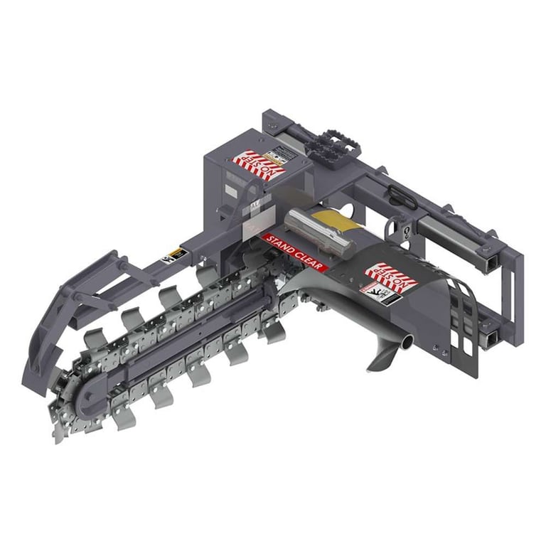 Skid Loader Trencher 