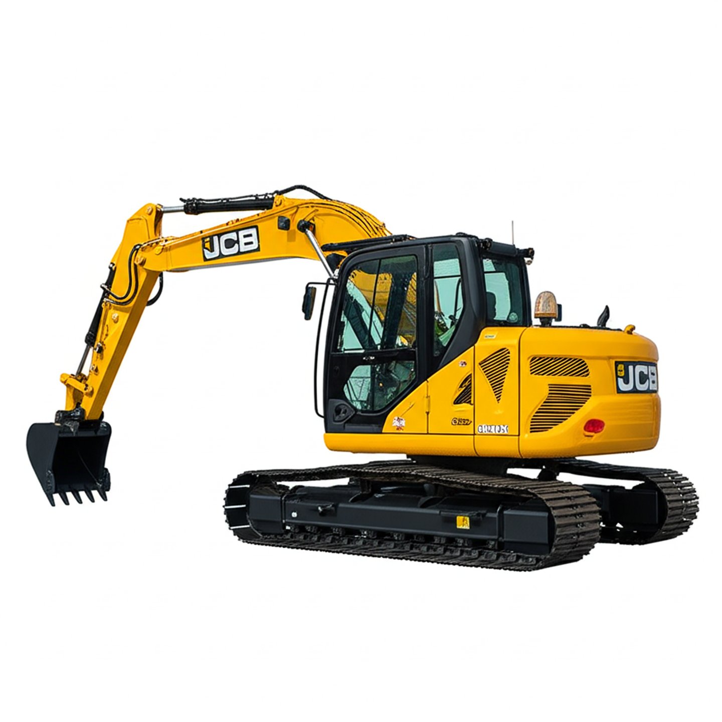 1 2025 JCB 245 zero swing, with thumb