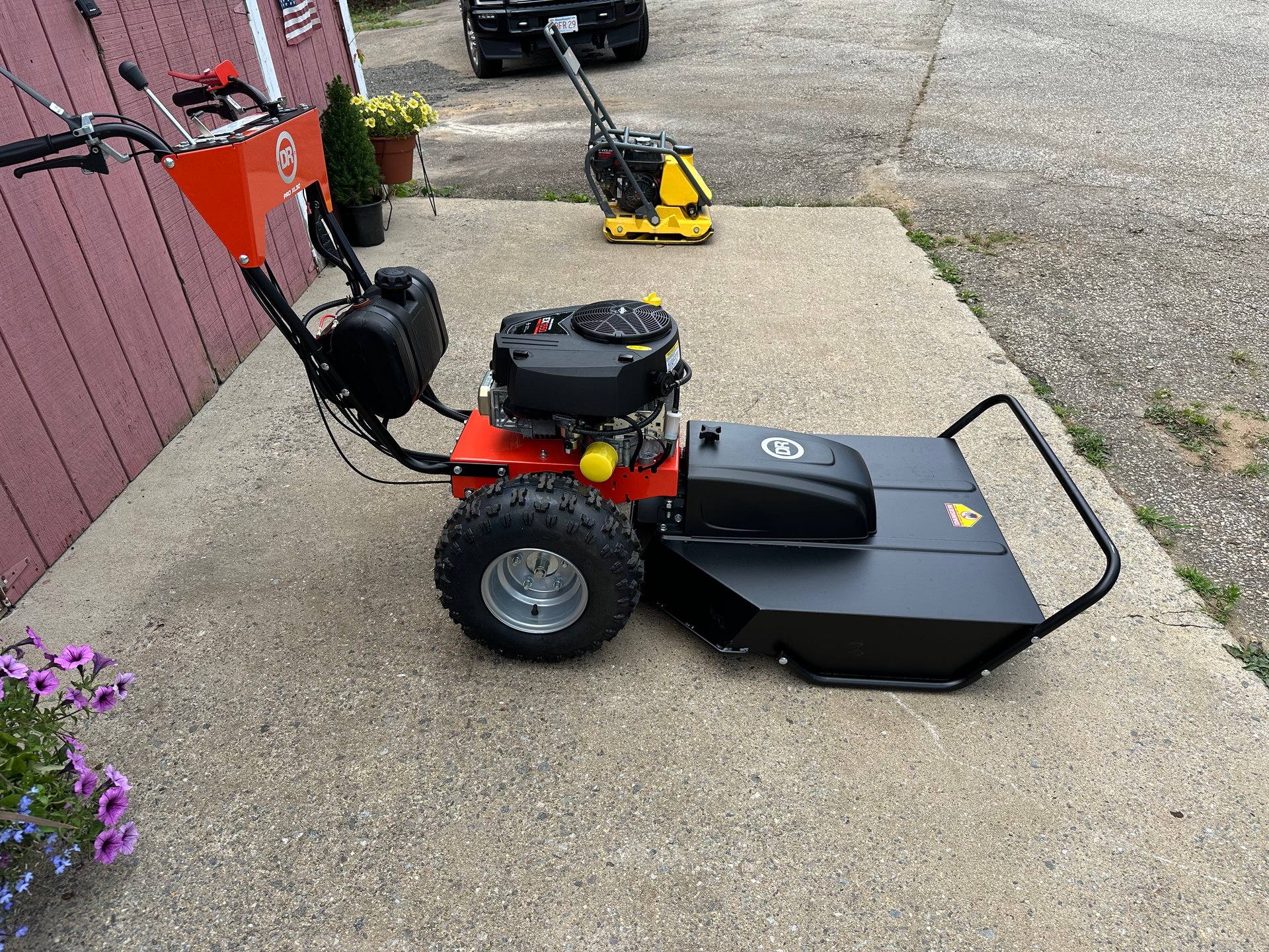 Self Propelled Brush Mower
