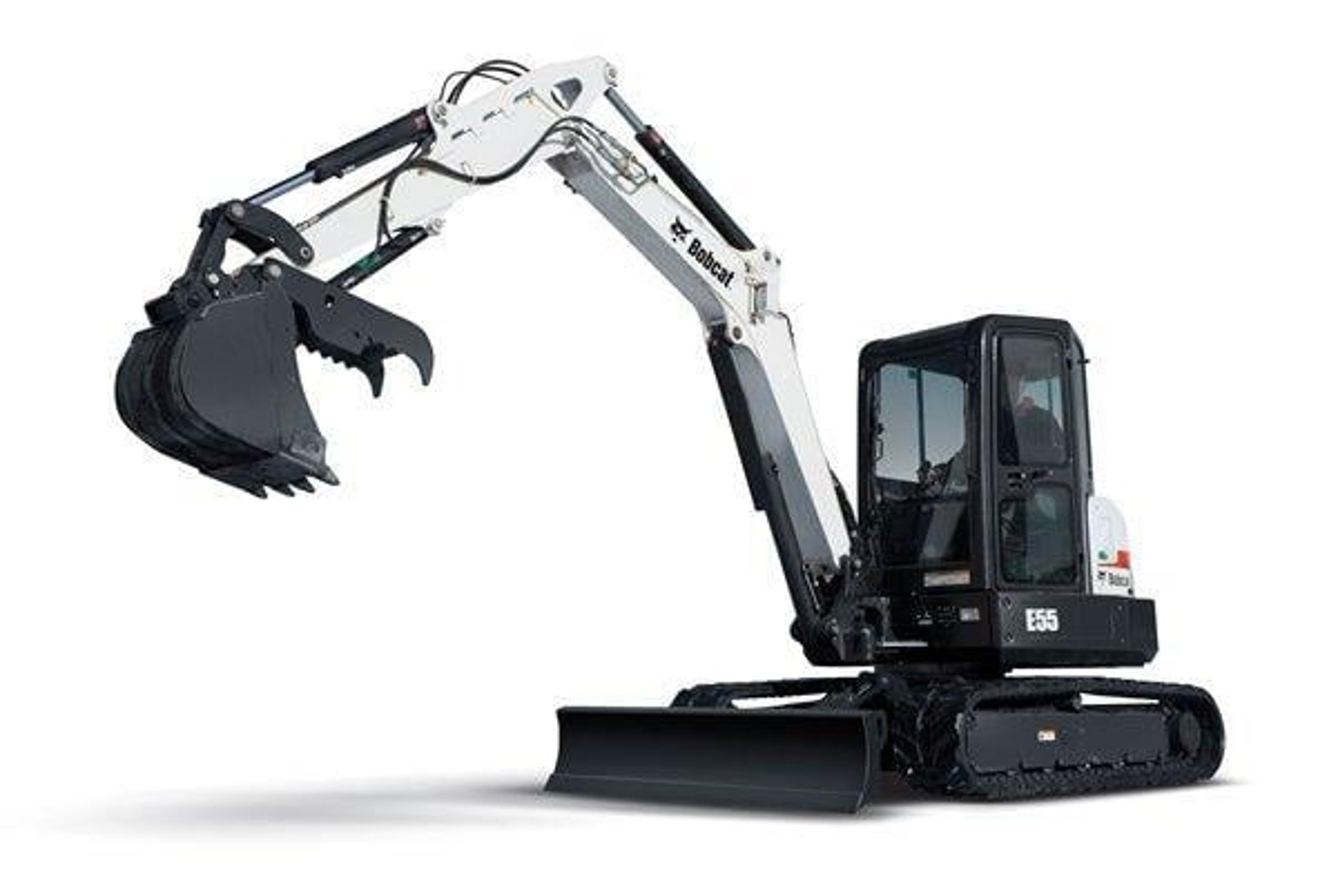 Excavator - Bobcat E55 12,000 # Enclosed Cab