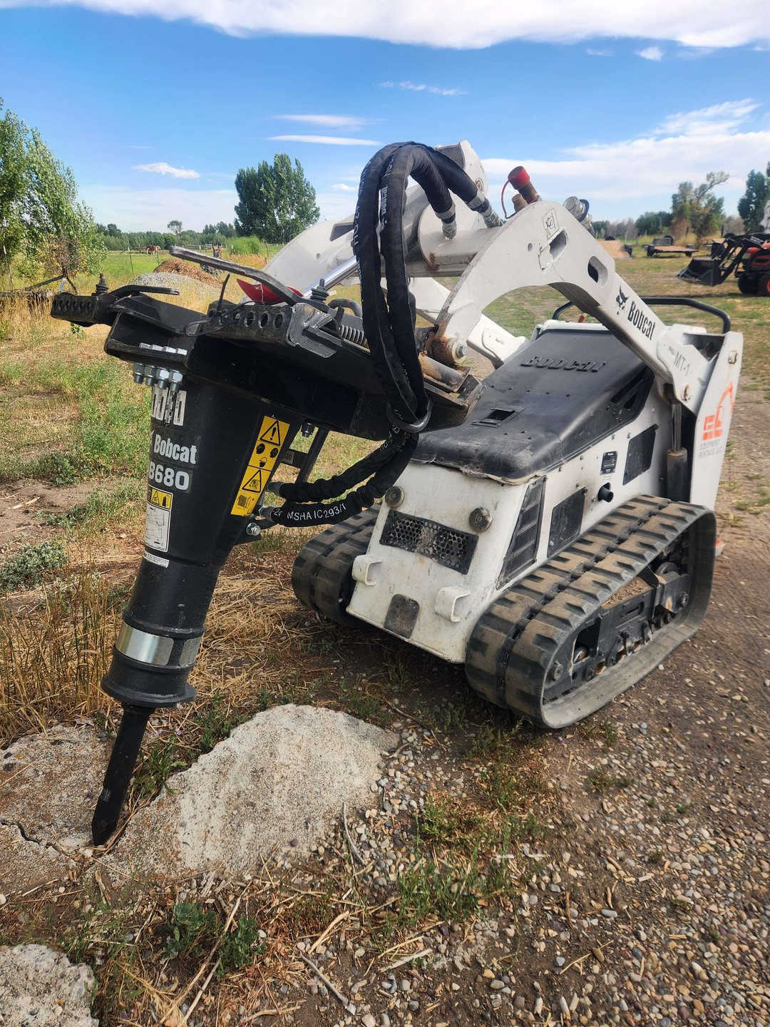 Cement Breaker - Mini Skid Steer or Mini Excavator