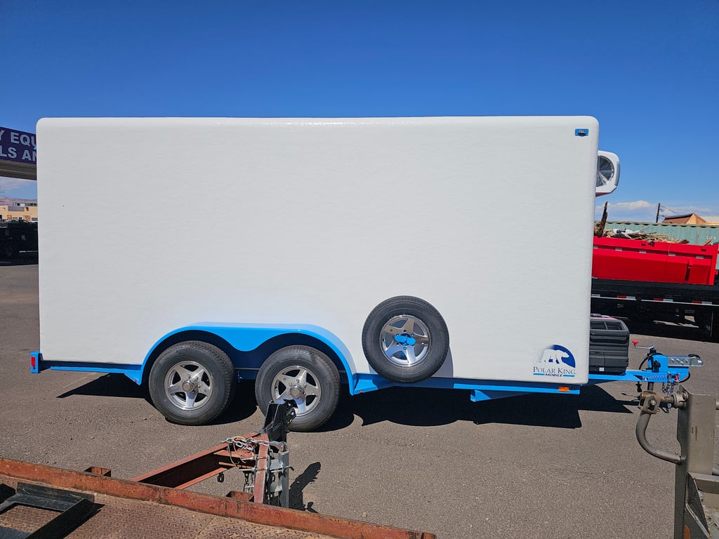 Polar-King 16' Tandem Axle Refrigerated / Freezer Trailer for Rent