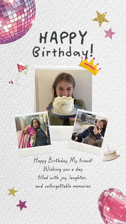 Birthday — This Chapter Made to Last 模板封面