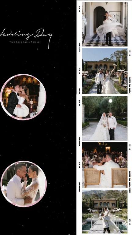 Wedding — A Memory We Will Remember 模板封面