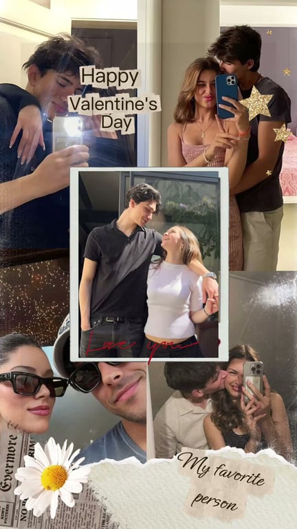 Love — The Days From Then to Now template cover