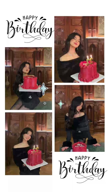 Birthday — A Journey We Will Remember template cover