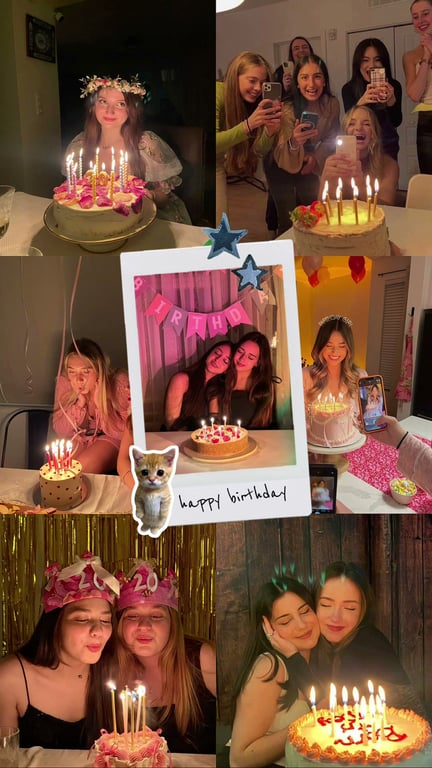 Birthday — The People Together 模板封面