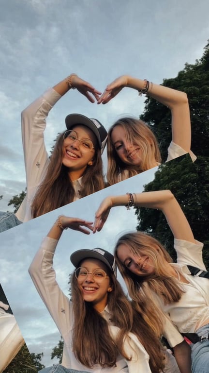 Friendship — The Moments Worth Keeping template cover