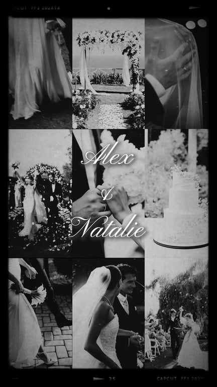Wedding — A Day Together 模板封面