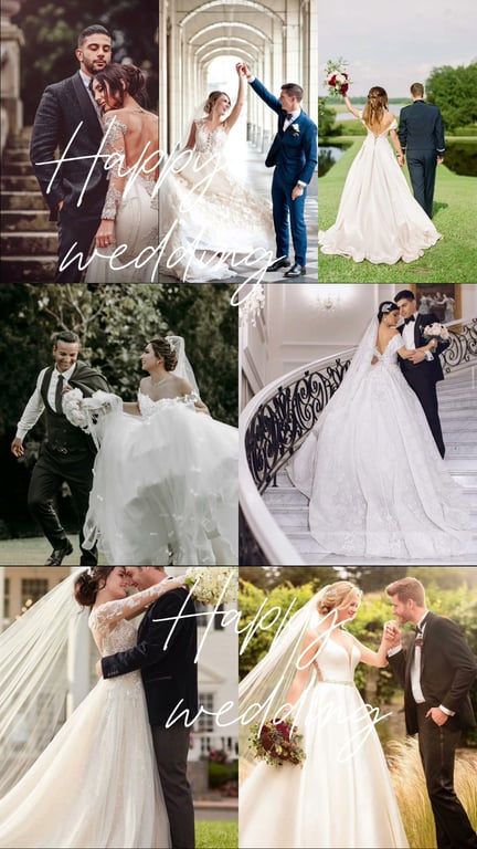 Wedding — Our Story We Will Remember 模板封面