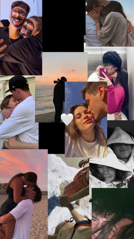 Love — A Memory From Then to Now template cover