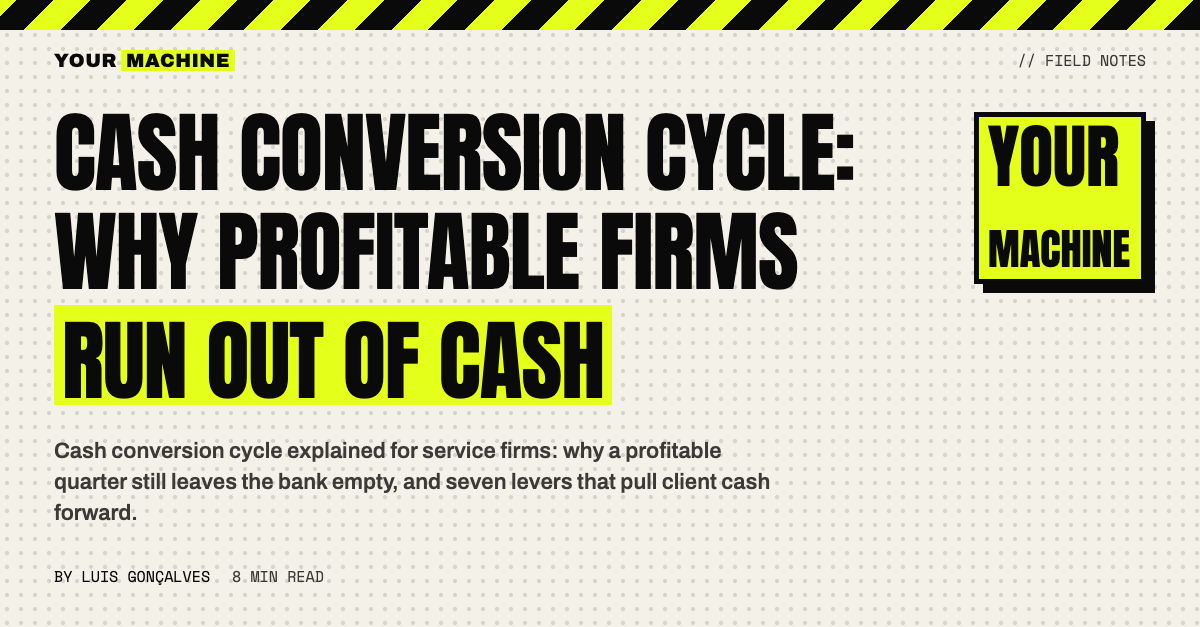 Cash Conversion Cycle: Why Profitable Firms Run Out of Cash