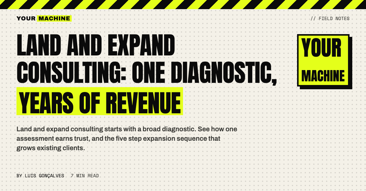 Land and Expand Consulting: One Diagnostic, Years of Revenue