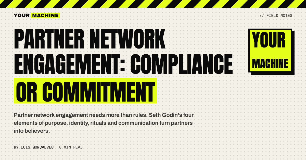 Partner Network Engagement: Compliance or Commitment