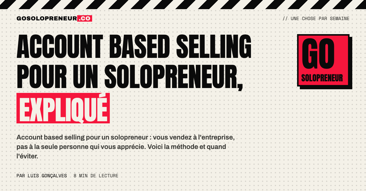 Account based selling : un solopreneur dessine les personnes d'une entreprise cliente