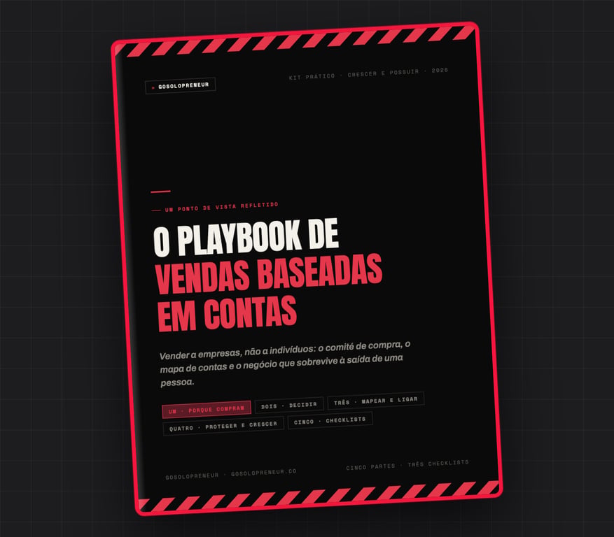 O Playbook de Vendas Baseadas em Contas, capa do guia gratuito