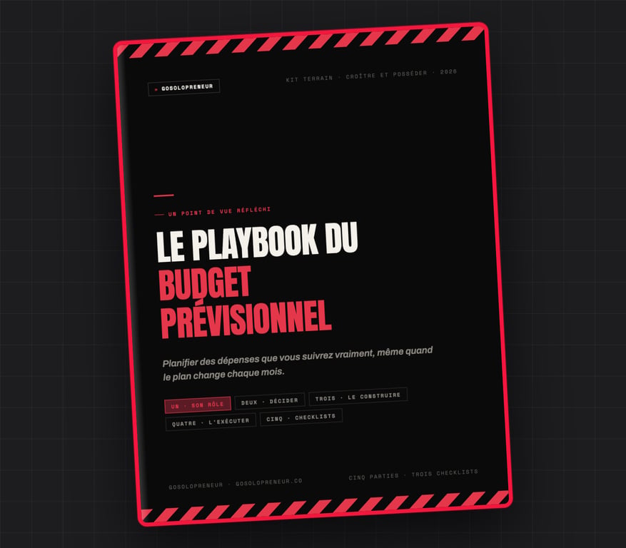Le Playbook du budget prévisionnel, couverture du guide gratuit
