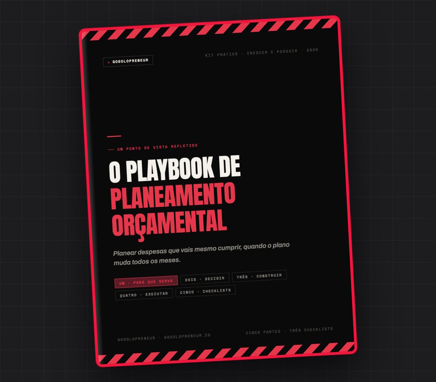 O Playbook de Planeamento Orçamental, capa do guia gratuito