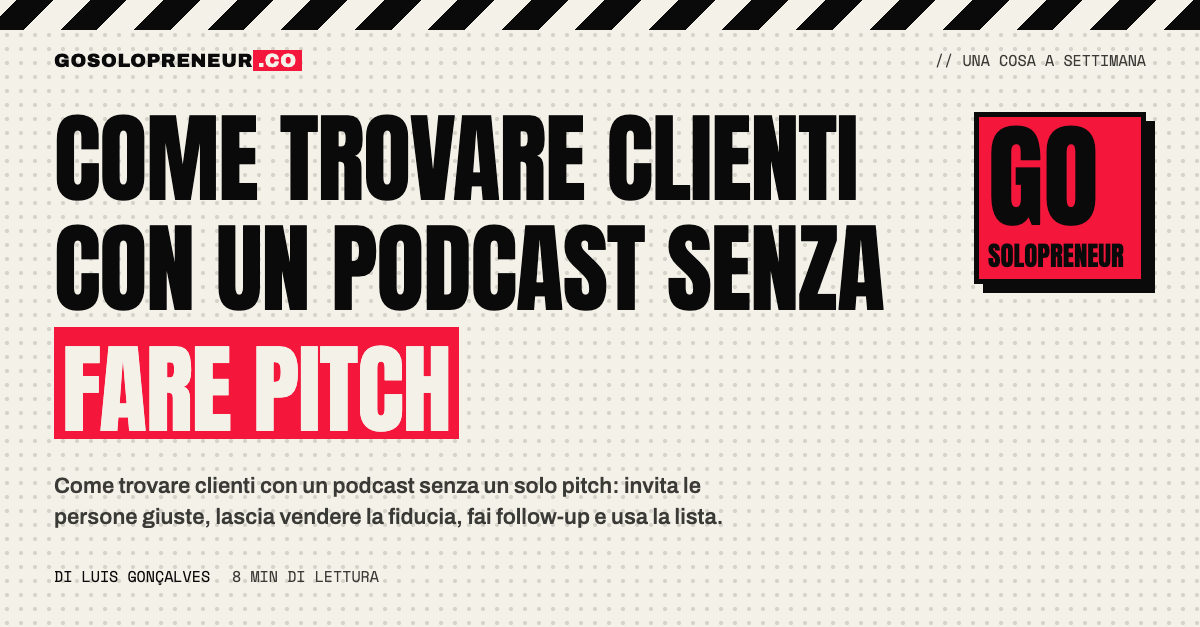 Due persone che parlano davanti a un microfono: come trovare clienti con un podcast senza fare pitch